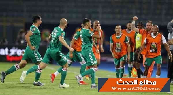 الجزائر تفوز في أول لقاء بعد ألكان