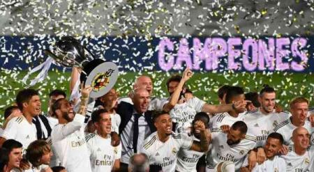 رسمياً - ريال مدريد يتوج بلقب الليجا للمرة 34 في تاريخه