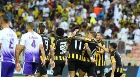 الاتحاد يفوز على العهد اللبناني بثلاثية نظيفة