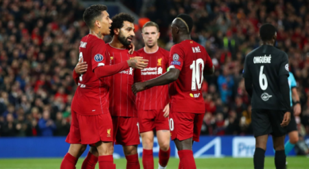 ليفربول يفوز بانتصار مثير على ريد بول في دوري أبطال أوروبا